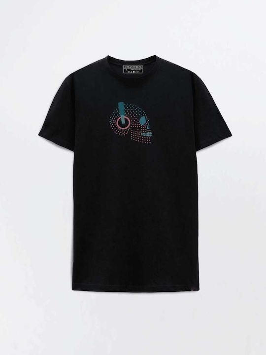 T-shirt Μαύρο