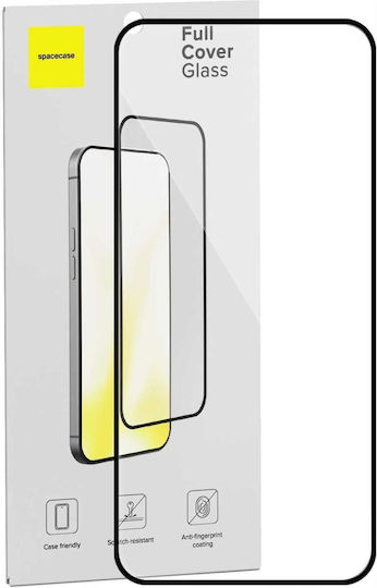 Spacecase Tempered Glass Black Galaxy S26
