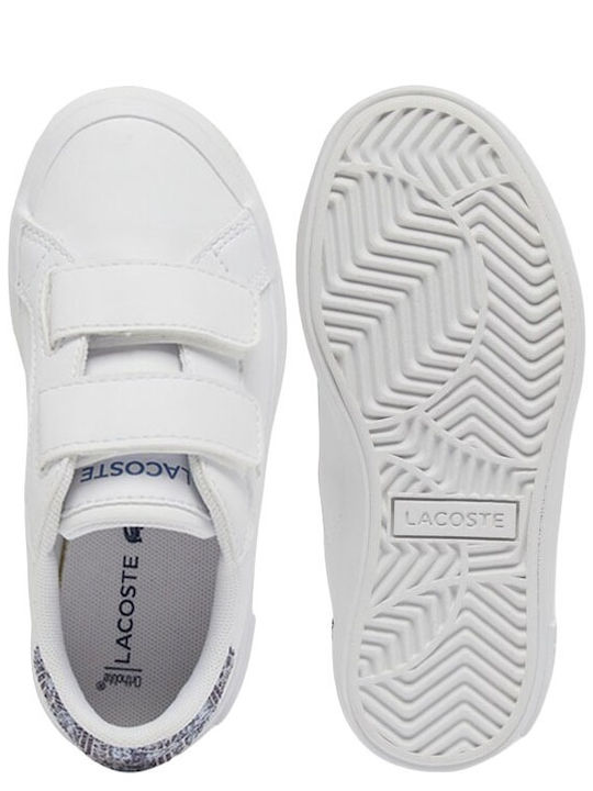 Powercourt Παιδικά Sneakers με Σκρατς Λευκά