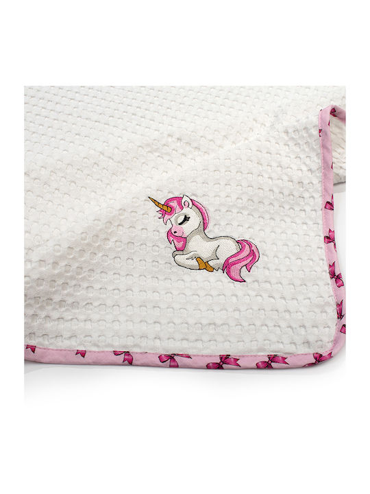 Dimcol Cot Blanket Unicorn 100x160cm