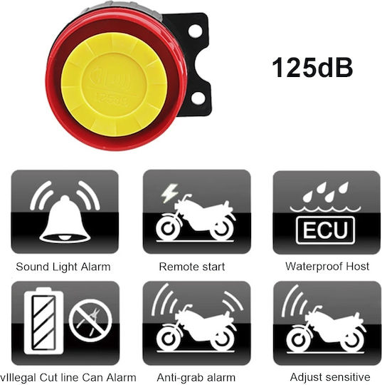 Alarma Pentru Motocicletă