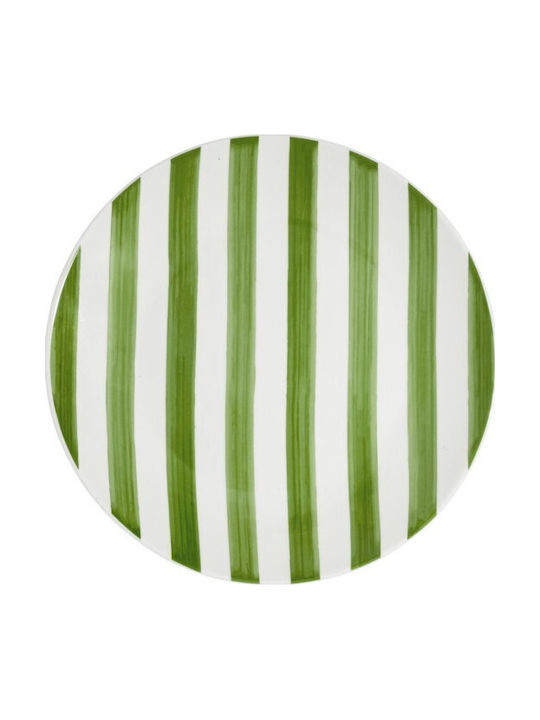 Estia Ligne Shallow Green Plate with Diameter 27cm 6 Pieces