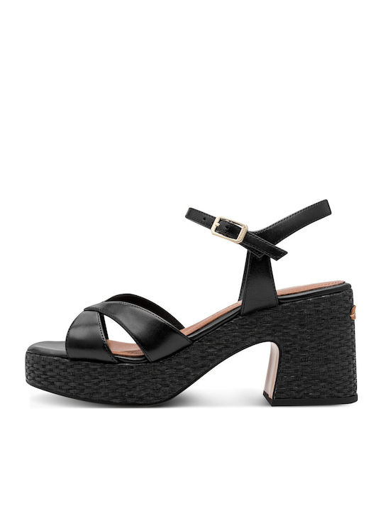 Leather Sandals Black