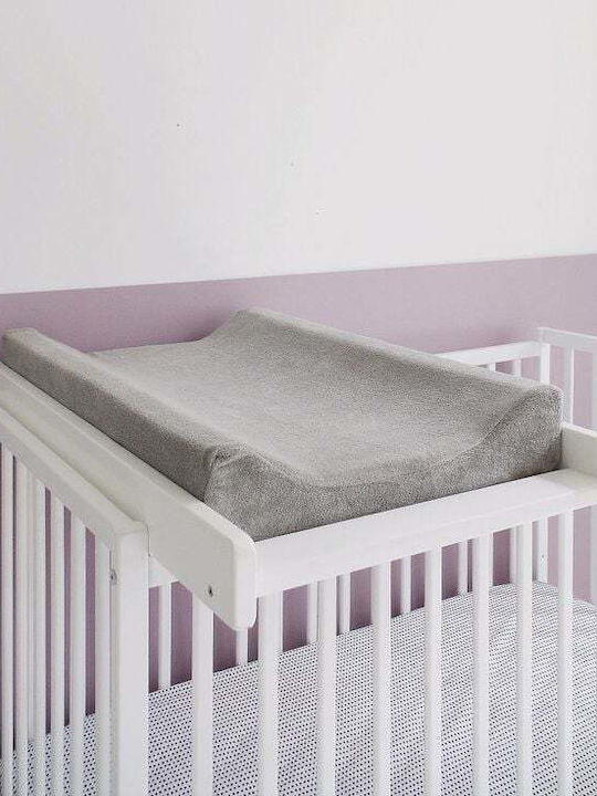 Hard Changing Pad Cu Husă Din Lemn Alb Pentru Pat 51x86cm