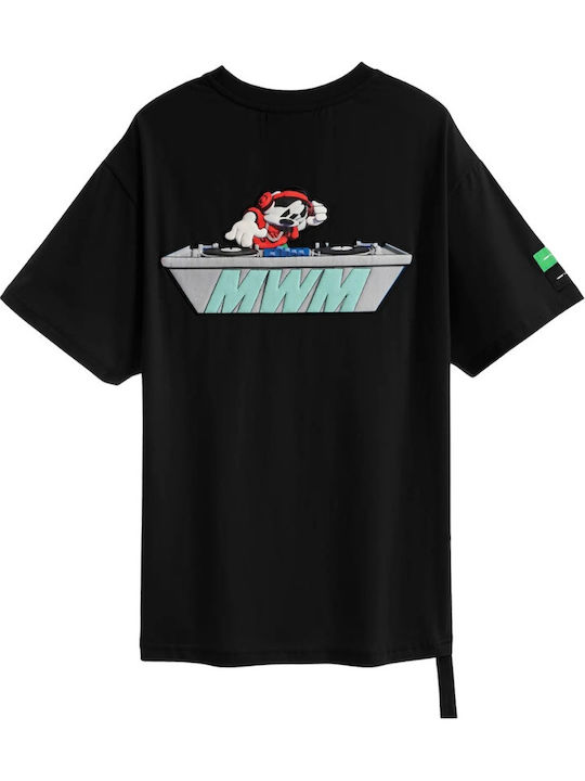 Mod Wave Movement Tricou Negru