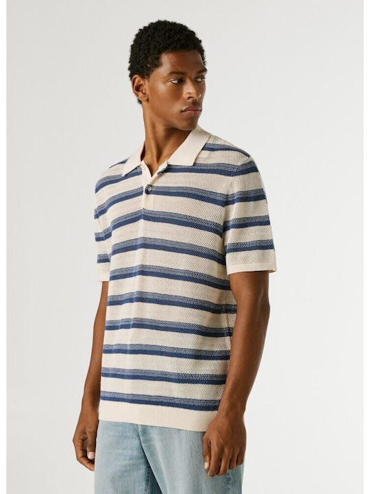 Polo Μπλούζα Washed-navy-blue