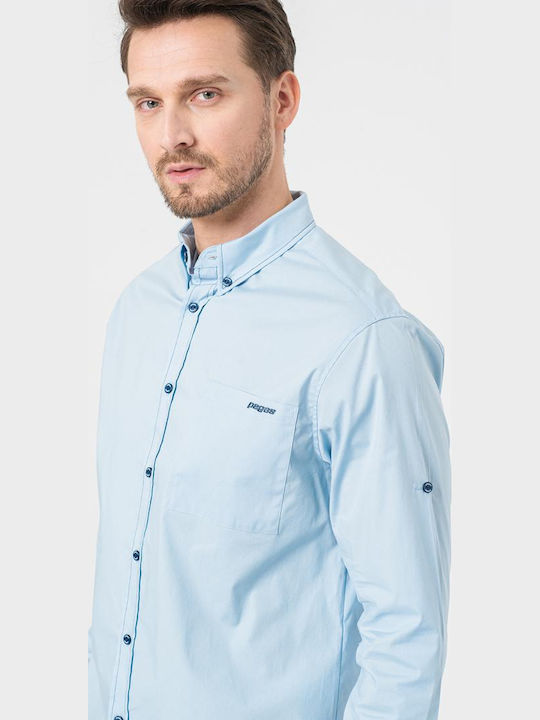 Long Sleeve Shirt Light Blue