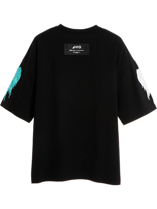 T-shirt Μαύρο