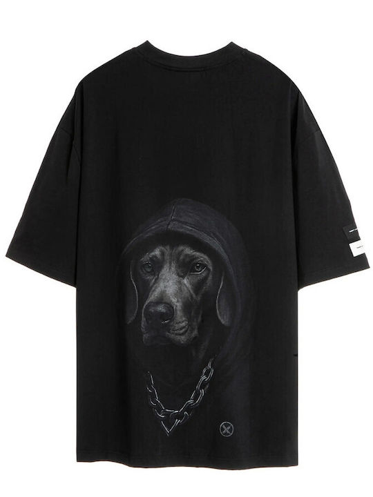 T-shirt Μαύρο