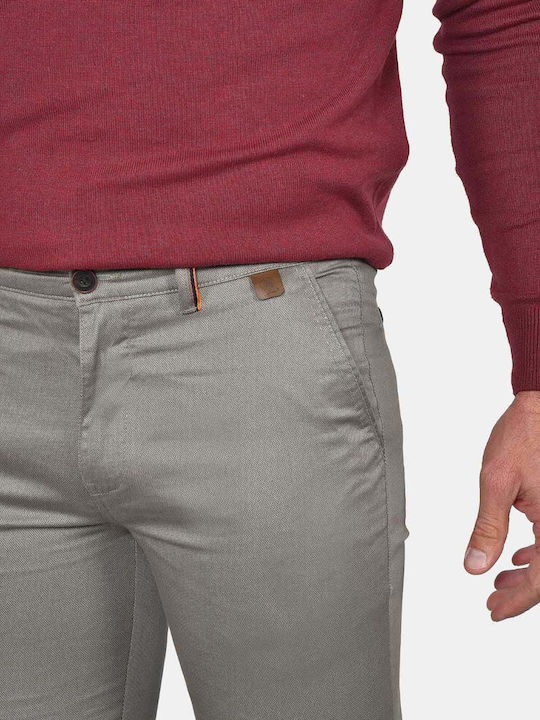Herrenhose Chino Elastisch Khaki