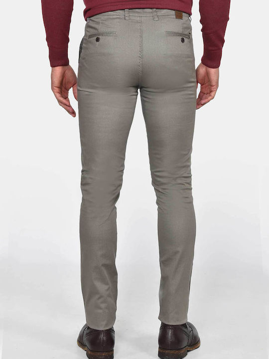 Herrenhose Chino Elastisch Khaki