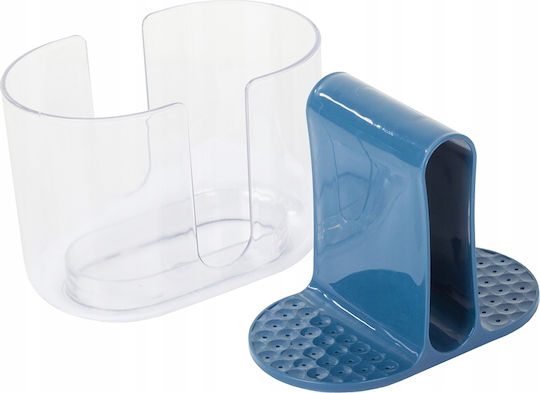 Blue Cutlery Drainer 16x10x13cm