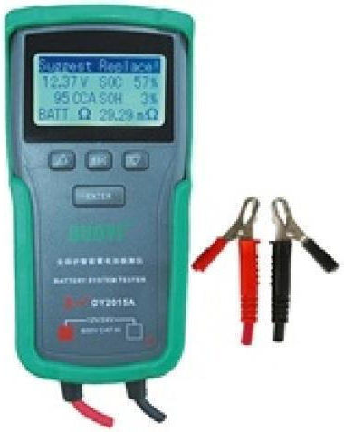 Duoyi DY2015Α Digital Battery Tester with Crocodile Clips