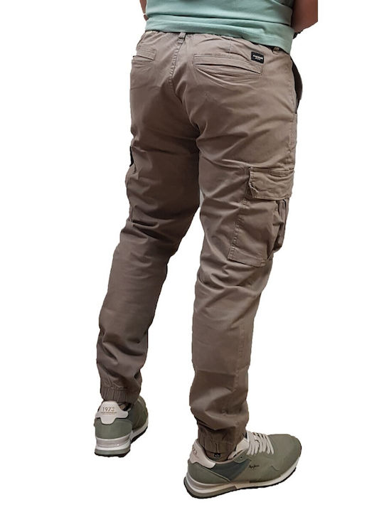 Rebase Herrenhosen Cargo Steeple Grau
