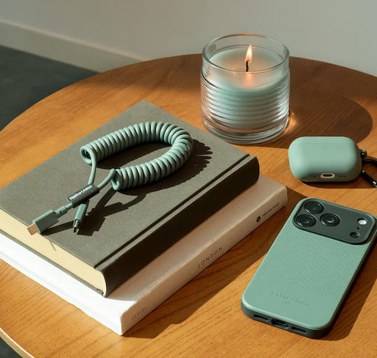 Native Union USB 2.0 Cable USB-C male - USB-C 60W PD Μαύρο 2.4m