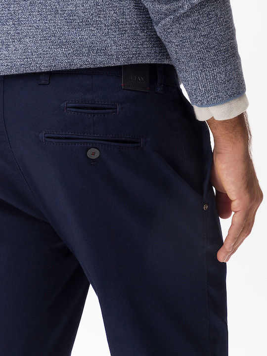 Chino Trousers in Slim Fit Dark Blue