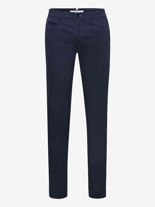 Chino Trousers in Slim Fit Dark Blue