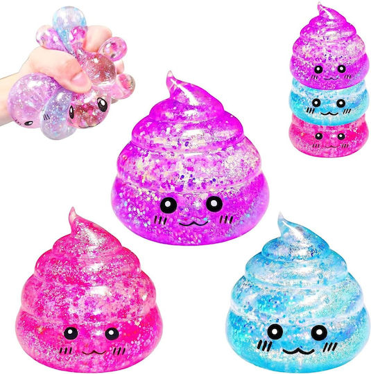 Μπάλα Antistress Klostermann Glitter Happy Poo