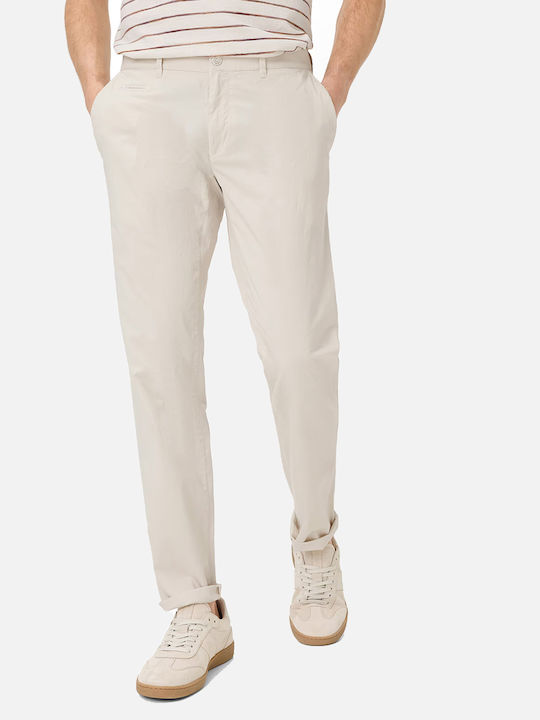 Brax Brax Herrenhosen Chino Elastisch In Gerader Bein Stil Cream Brax Brax Herrenhosen Chino Elastisch In Gerader Bein Stil Cream