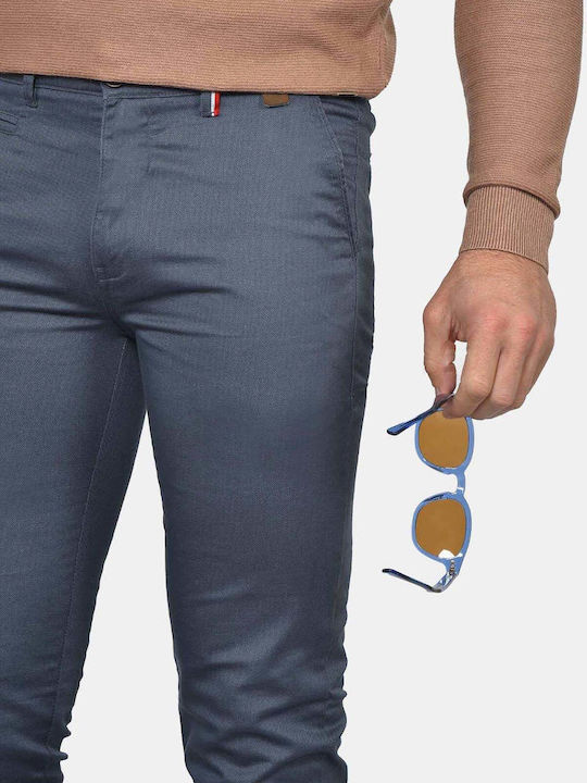 Men's Trousers Chinos Elastic Grey