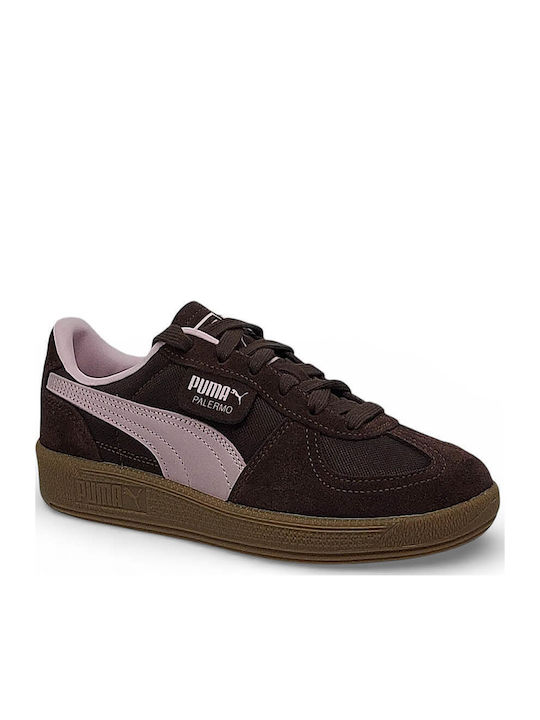 Palermo Vintage Damen Sneakers Chocolate Brown / Gum