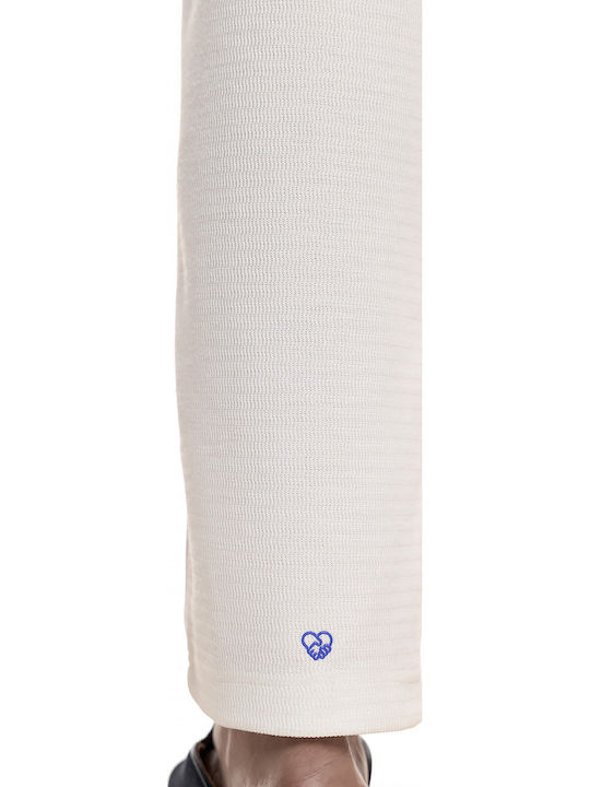 Pantaloni Bărbați Albi 26044-893-472-White