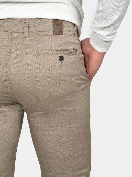 Men's Trousers Chinos Elastic Grey