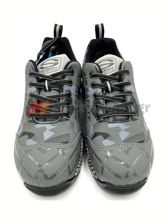 Sir Safety Turkana Waterproof Low Safety Gray S3 with Certification P, ESD , FO , SR,SRC