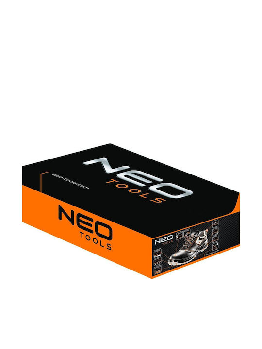 Neo Tools Παπούτσι Ασφαλείας Μαύρο S1P με Πιστοποίηση P,SRA
