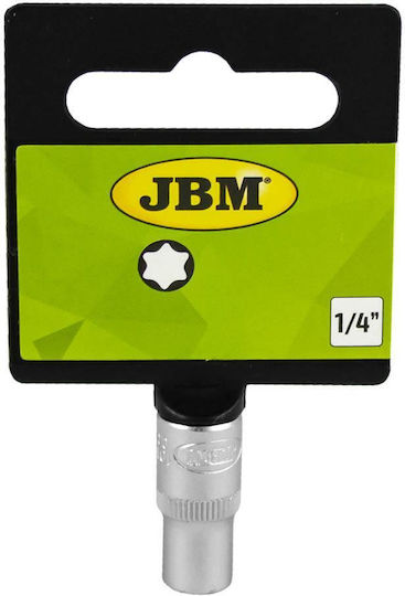 JBM Καρυδάκι Torx με Καρέ Υποδοχής 1/4" Μέγεθος E4