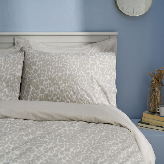 Charalambidis Textiles Salonica Σεντόνι Υπέρδιπλο 230x260εκ. Μπεζ