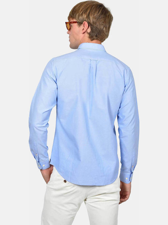 Long Sleeve Shirt in Regular Fit Light Blue