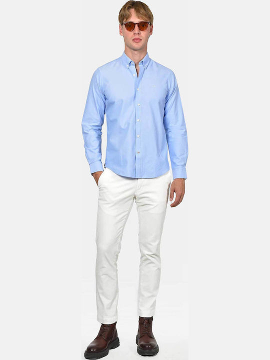 Long Sleeve Shirt in Regular Fit Light Blue