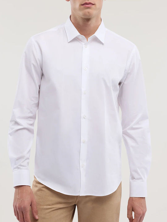 Trussardi Baumwollhemd Weiß Trussardi Baumwollhemd Weiß
