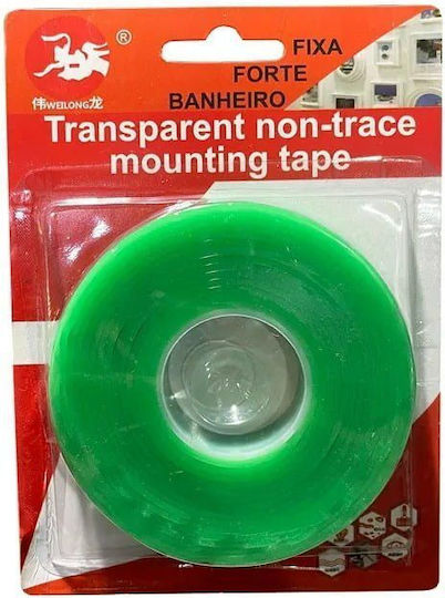 Transparent Non-Trace Mounting Tape Transparent Green Adhesive Tape