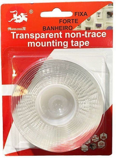 Transparent Non-Trace Mounting Tape Transparent Green Adhesive Tape