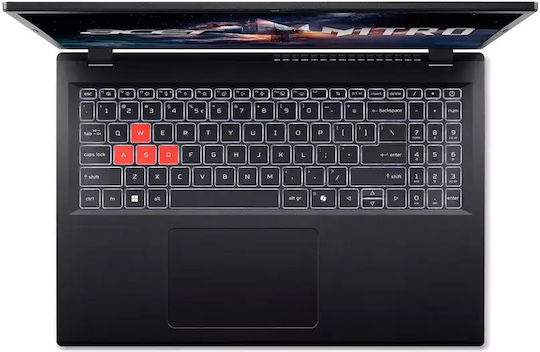 Acer Nitro Lite 16 16" IPS FHD+ 165Hz (i7-13620H/24GB/250GB SSD/GeForce RTX 3050/W11 Pro) (Международен Английски Език)