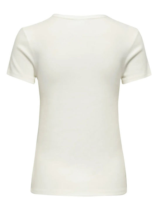 Damen Bluse Kurzärmelig Weiß