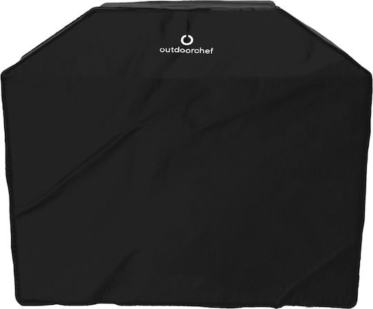 Outdoorchef Evo Grill Cover Black Polyester With UV Protection 126.5x54x113cm