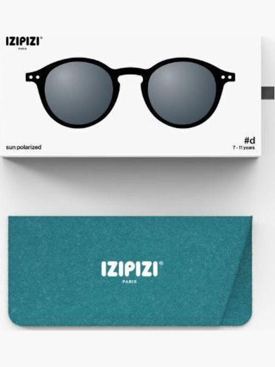 Izipizi Oval Kids Sunglasses With Polarized Black Lens For 7-11 Years