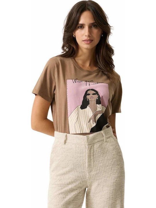 Garcia Brown T-shirt