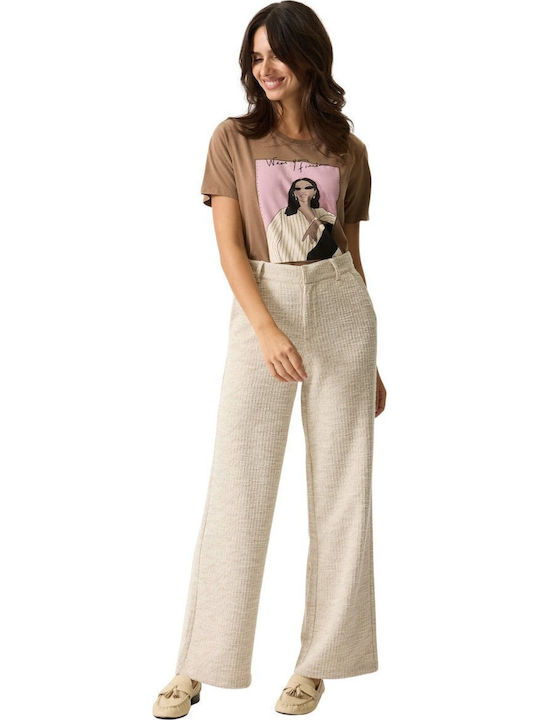 Women's Brown T-shirt