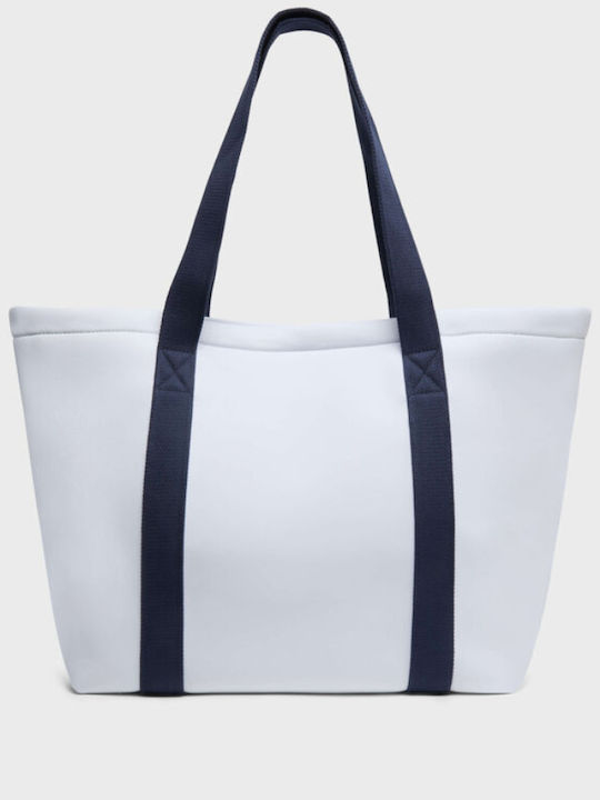 Vilebrequin Stoff Strandtasche Weiß Vilebrequin Stoff Strandtasche Weiß