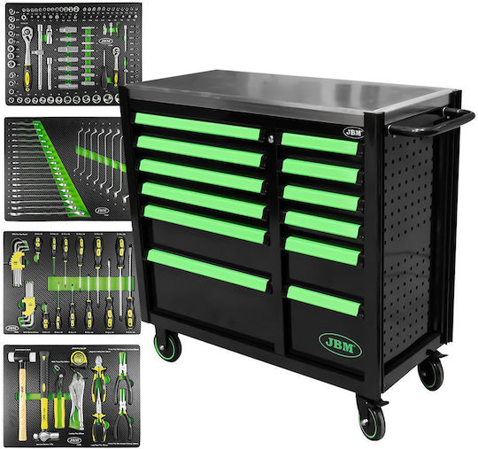 JBM Tool Trolley and 172 Tools