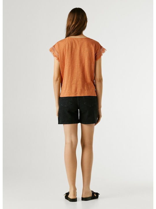 Women's T-shirt Bronze-beige