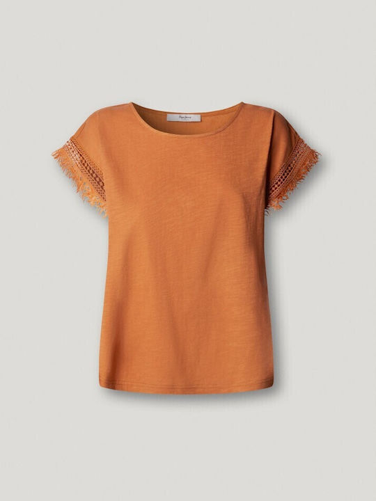 Women's T-shirt Bronze-beige