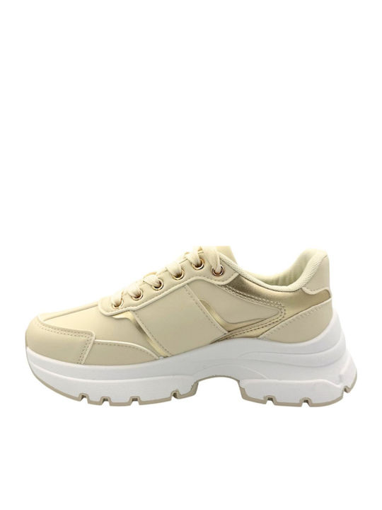 Damen Anatomische Sneakers Beige