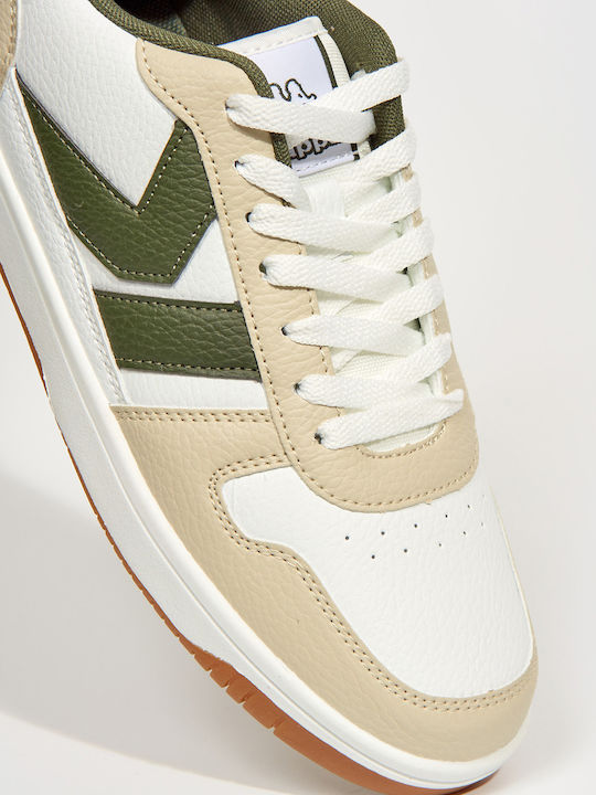 Karushi Ανδρικά Sneakers Λευκο