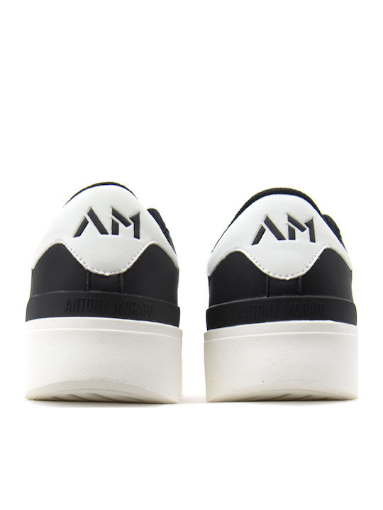 Ανδρικά Sneakers Λευκο- Μαυρο