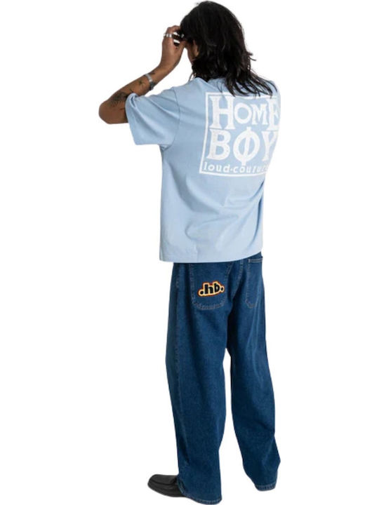 Oldschool T-shirt Light Blue 01TS3011-31